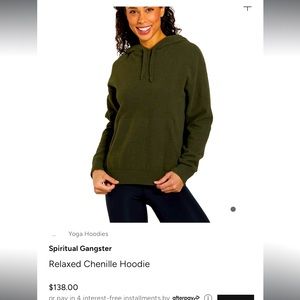 SET! Spiritual Gangster Lounge Set Like New XS Hoodie + Pants